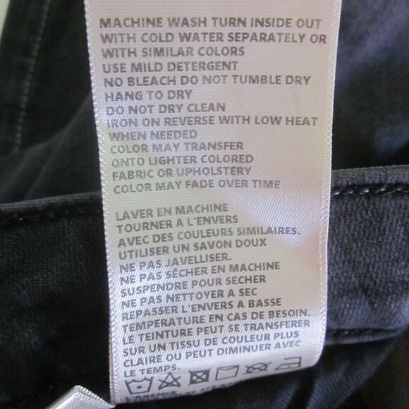 L'Agence Paris Womens Margot High Rise Skinny Style Jeans Size 24 Charcoal Wash - Picture 10 of 10